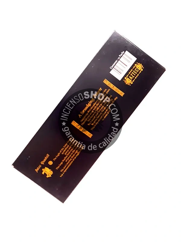 Caja lateral de incienso étnico Banjara pino y cedro aroma maderoso fresco y balsámico ideal para purificación de espacios conexión con la naturaleza y rituales de protección energética