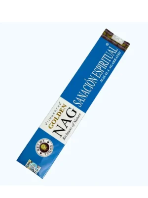 Varillas de incienso Golden Nag Vijayshree — masala agarbatti para sanación espiritual, aroma profundo y natural, ideal para meditación, rituales y purificación energética