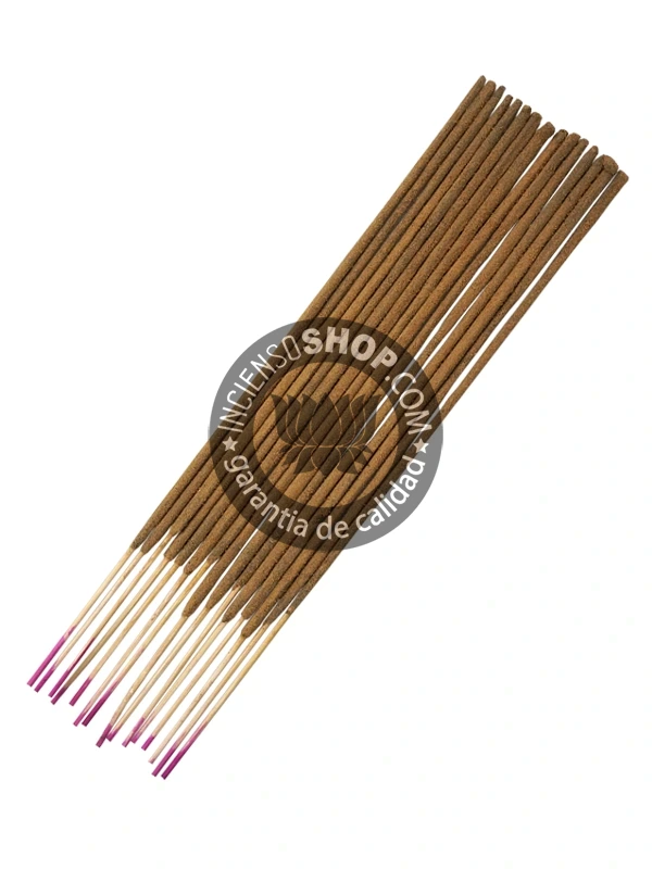 Incienso Golden Nag Yoga Healing varillas aromáticas aroma suave floral y herbal ideal para prácticas de yoga sanación energética y equilibrio interior