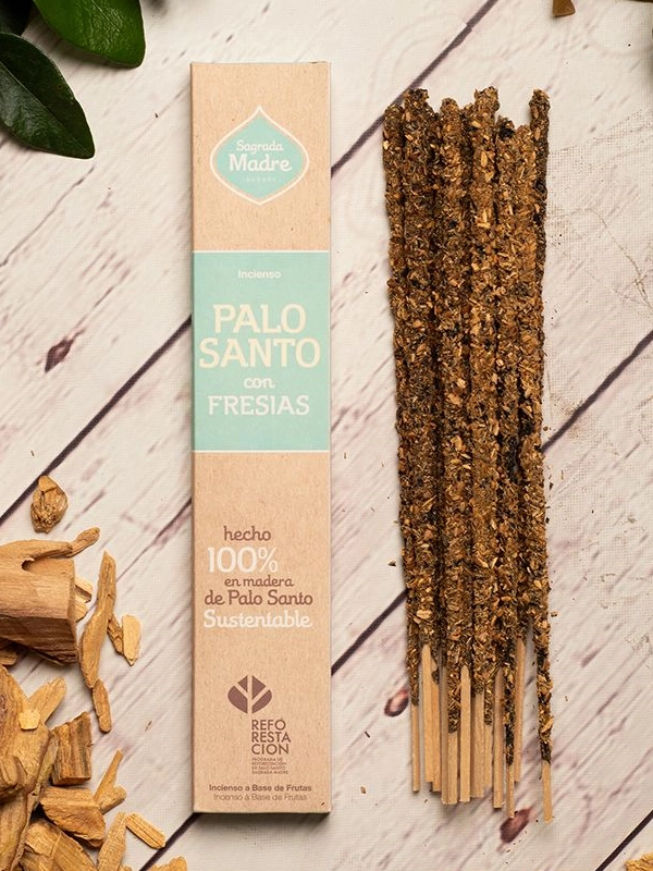 Portada-Incienso-o-sahumerio-Palo-Santo-con-Fresias-de-Sagrada-Madre-unidad-de-20g-Contenido-ofrecido-por-Inciensoshop