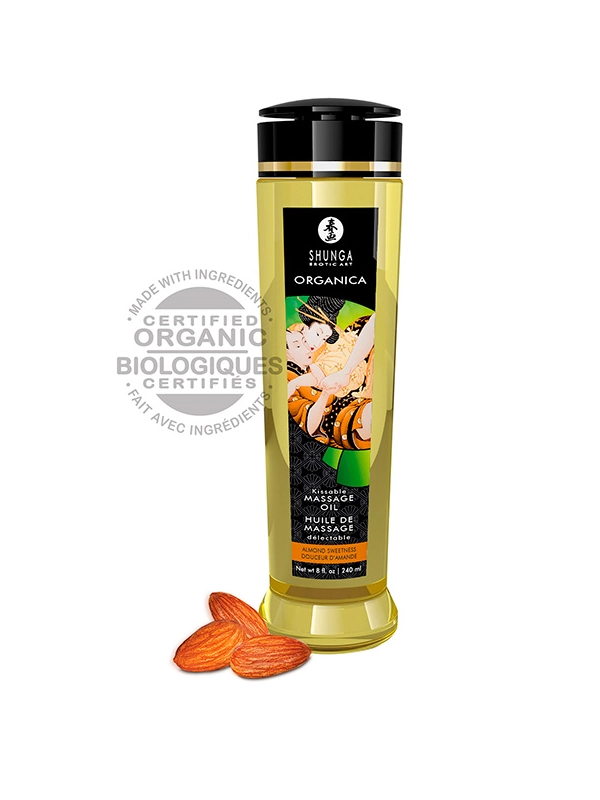Shunga Aceite de Masaje Erotico Almond Sweetnees Almendra Dulce Contenido ofrecido por Incenseshop