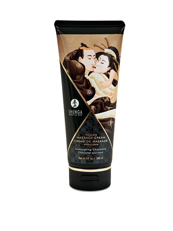 Shunga Crema de Masaje Aroma a Intoxicating Chocolate de 200ml Contenido ofrecido por Incenseshop