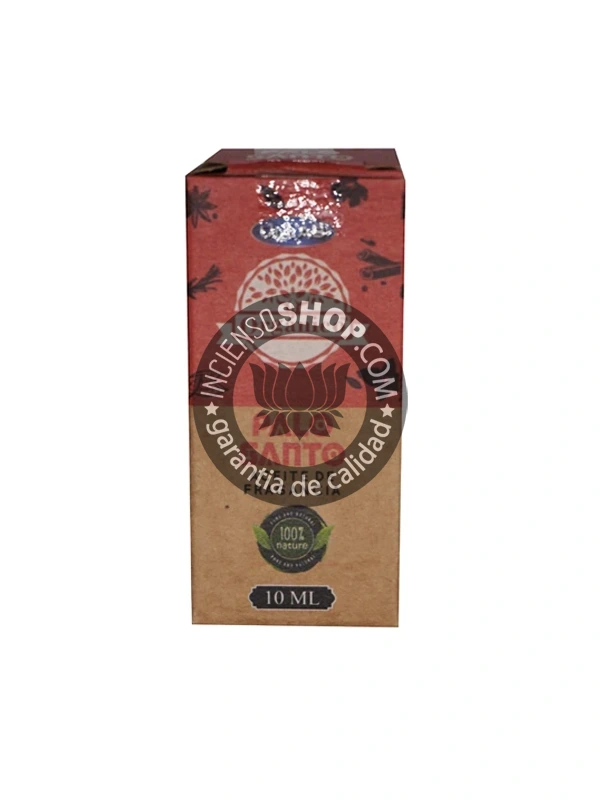 Aceite Palo Santo de Ullass caja aroma amaderado cítrico y dulce ideal para la purificación de ambientes la sanación espiritual y la atracción de la buena suerte crea un ambiente de paz y armonía