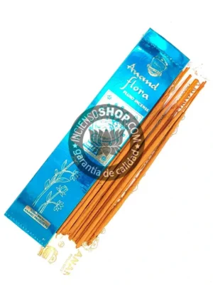 Incienso Anand Flora Shiva aroma floral especiado y místico inspirado en la devoción a Shiva ideal para meditación profunda purificación espiritual y rituales de transformación energética