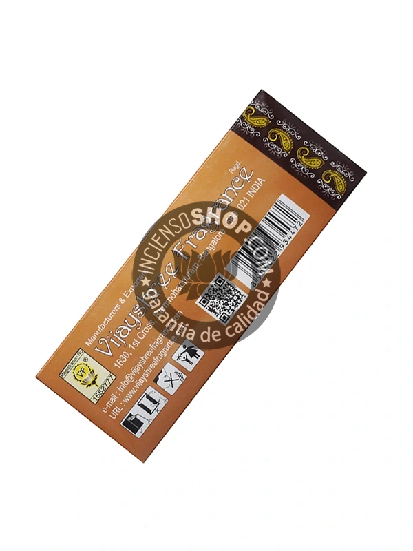 Caja de incienso Golden Nag Mirra varillas tridi aroma balsámico cálido y resinado ideal para meditación profunda rituales sagrados y purificación espiritual