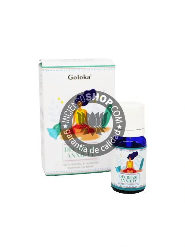 Esencia ayurvédica ansiedad abierta aroma suave floral y balsámico con notas relajantes ideal para aliviar el estrés calmar la mente y restaurar el equilibrio emocional en momentos de tensión