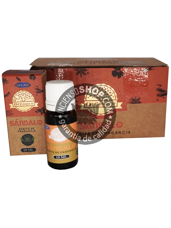 Esencia Sándalo de Ullass caja de lado aroma rico y persistente que se utiliza para atraer la buena suerte la prosperidad y la armonía al hogar ayuda en la relajación y el equilibrio emocional