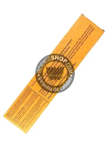 Incienso orgánico y ecológico Goloka Astagandha vista trasera tamaño 225x300 aroma terroso suave y ligeramente herbal ideal para reducir el estrés equilibrar el sistema nervioso y favorecer la relajación profunda en rituales de bienestar
