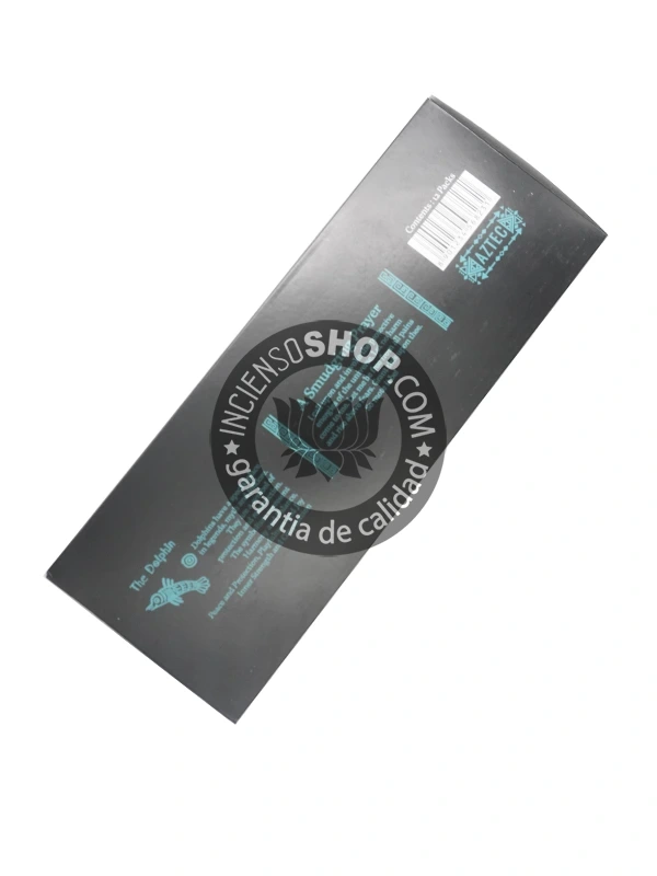 Incienso Étnico Ruda Banjara caja info, es ideal para la protección y la purificación más intensa del ambiente; la Ruda aleja el mal de ojo, las envidias y atrae el dinero, el amor, la salud y la buena suerte.