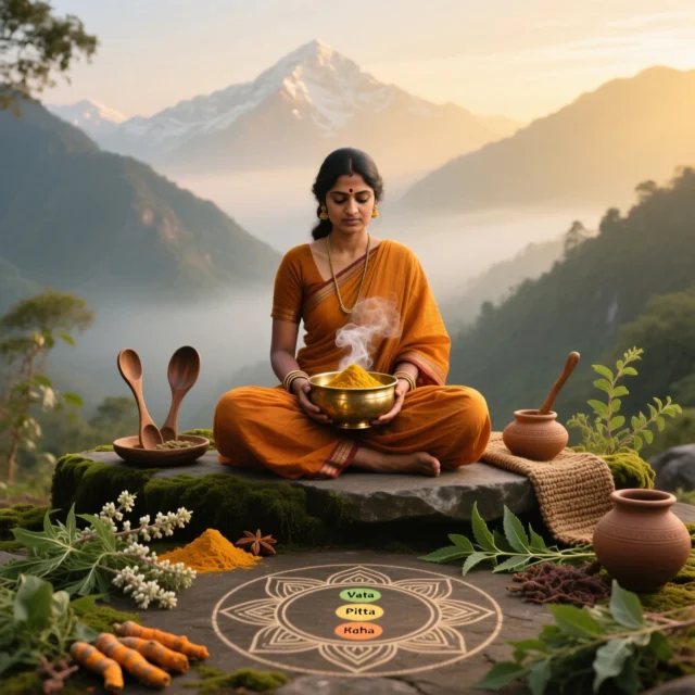 Descubre cómo lograr el equilibrio energético con la sabiduría ayurvédica. Hierbas naturales, meditación y los tres doshas (Vata, Pitta, Kapha) te guían hacia un bienestar profundo y auténtico.