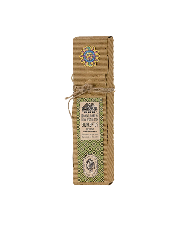Incienso de Eucalyptus Ritual Resin de Banjara Agarbatti Masala hecho a mano unidad de 25g