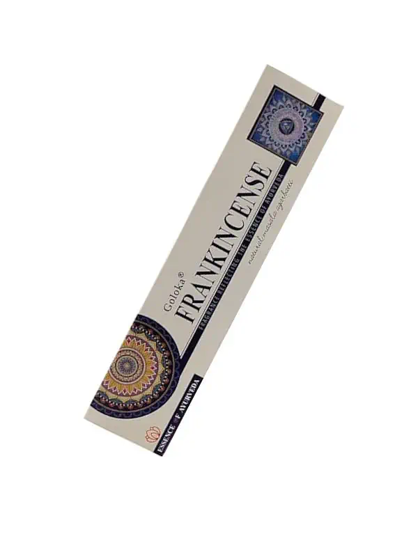 Incienso Frankincense Essence of Ayurveda de Goloka Agarbatti Masala hecho a mano unidad de 15g