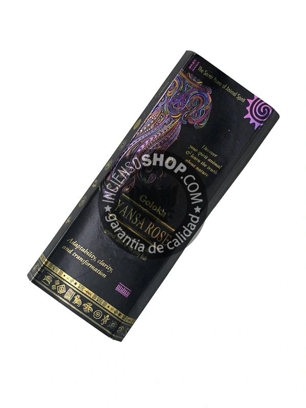 Shot de incienso medusa yansa roja orgánico Animal Spirit de Goloka agarbatti masala unidad 20g