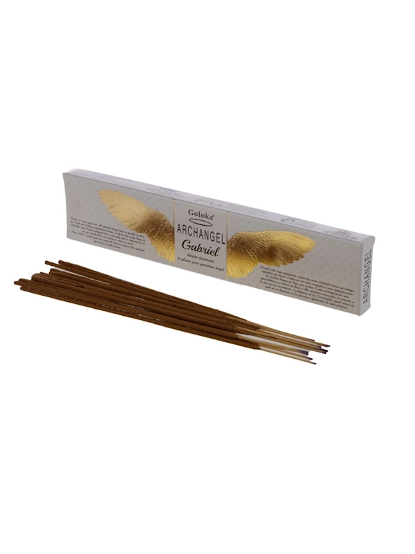 Incienso Archangel Gabriel Divine Series de Goloka organico Agarbatti Masala unidad de 15g