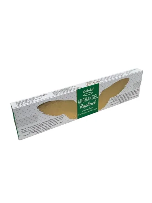 Incienso Archangel Raphael Divine Series de Goloka organico Agarbatti Masala unidad de 15g