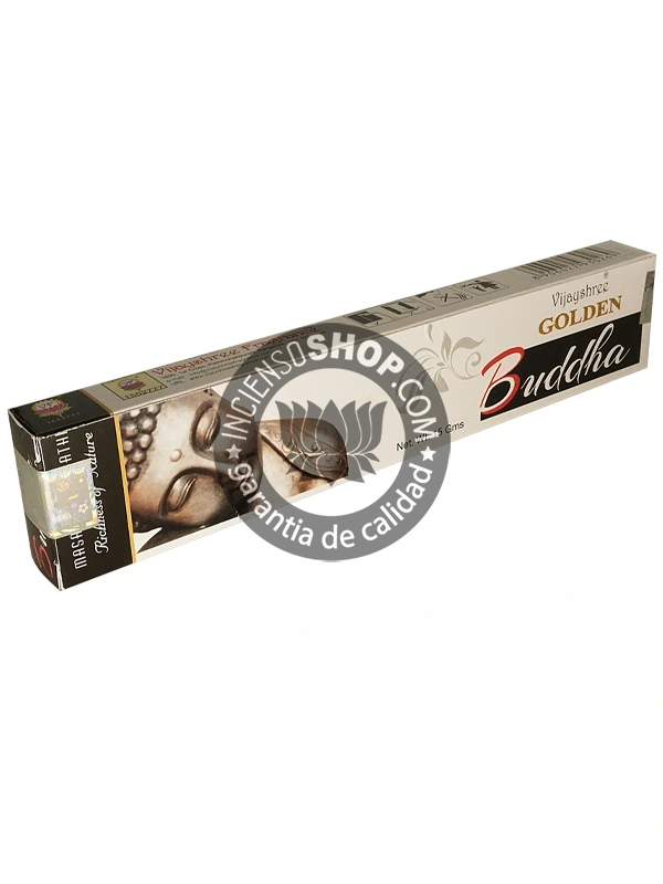 Incienso Golden Nag Buddha varillas tridi aroma intenso y dulce con toques balsámicos ideal para meditación profunda rituales de paz y ambiente sagrado