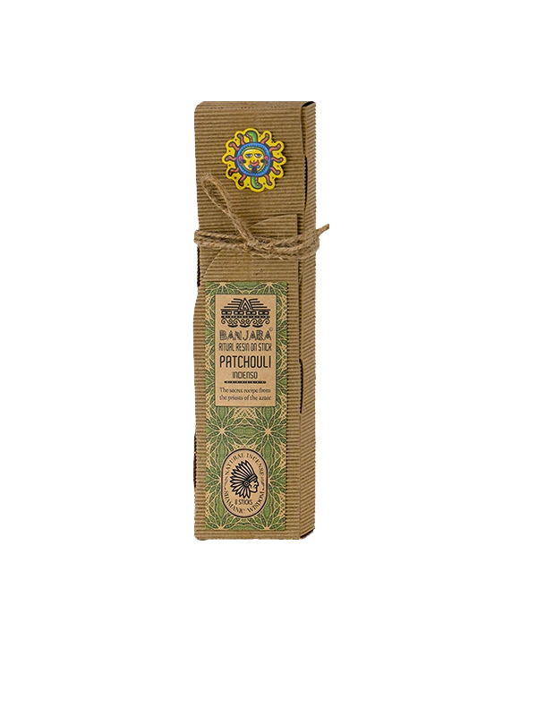 Incienso de patchouli ritual resin de Banjara agarbatti masala hecho a mano unidad de 25g