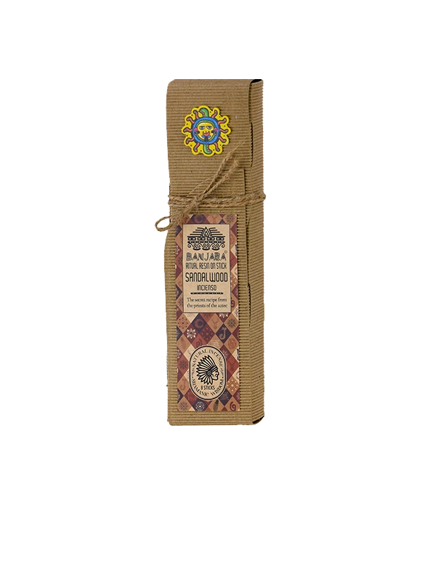 Incienso de sandalwood ritual resin de Banjara agarbatti masala hecho a mano unidad de 25g