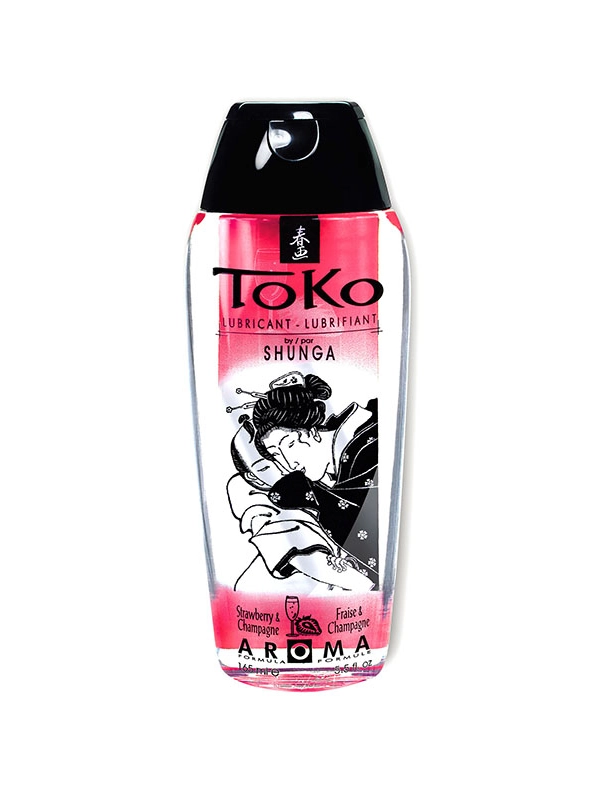 Shunga Lubricante Fresa Cava 165 ml Contenido ofrecido Incenseshop