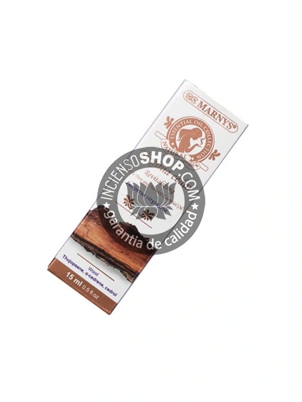 Esencia o aceite esencial orgánico de Cedro de Virginia ecológico de Marnys 15ml