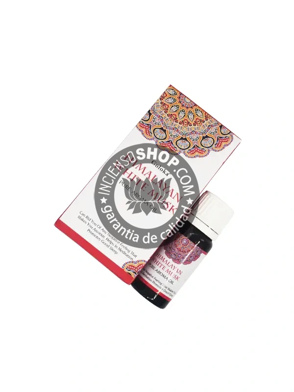 Aceite Esencial Diluido de Musk Blanco del Himalaya de Goloka 10 ml - Image 6