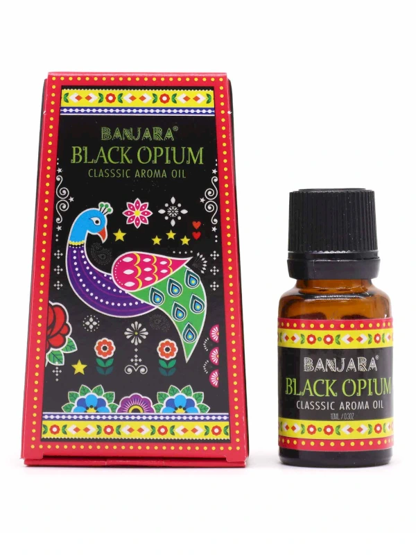 Esencia diluida o aroma de Black Opium (Opio Negro) de Banjara organico en unidad de 10ml