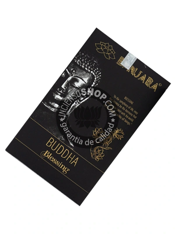 Incienso Blessing Buddha Series de Banjara organico Agarbatti Masala hecho a mano en caja de 12 unidades de 25g