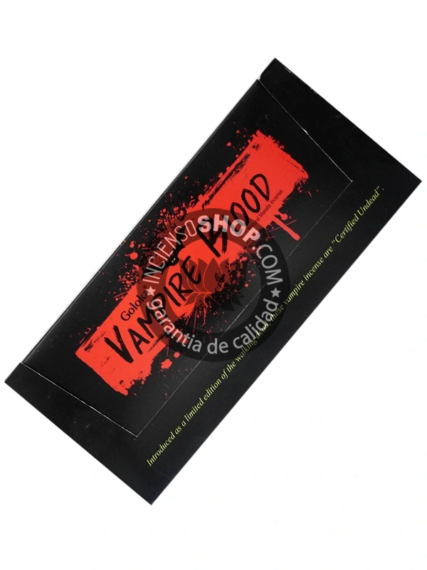 Incienso vampire blood black divine series de Goloka agarbatti masala hecho a mano en caja de 12unidades de 15g