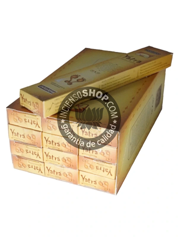 Caja de incienso Parimal Yatra varillas tridi aroma floral dulce y místico ideal para viajes espirituales meditación y creación de ambientes sagrados