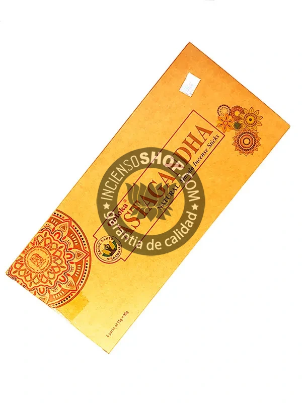 caja goloka astagandha incienso organico y ecologico incenseshop
