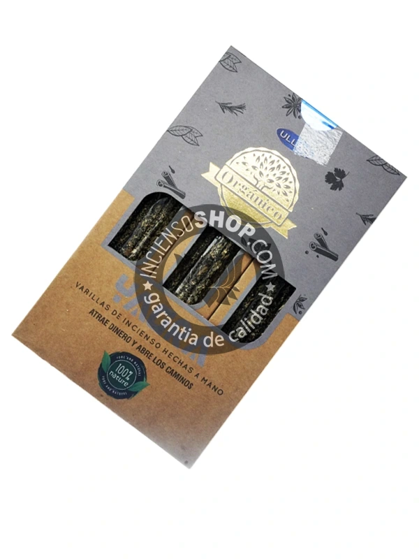Incienso de yagra organico de Ullas agarbatti masala hecho a mano en caja 12 uds de 25g