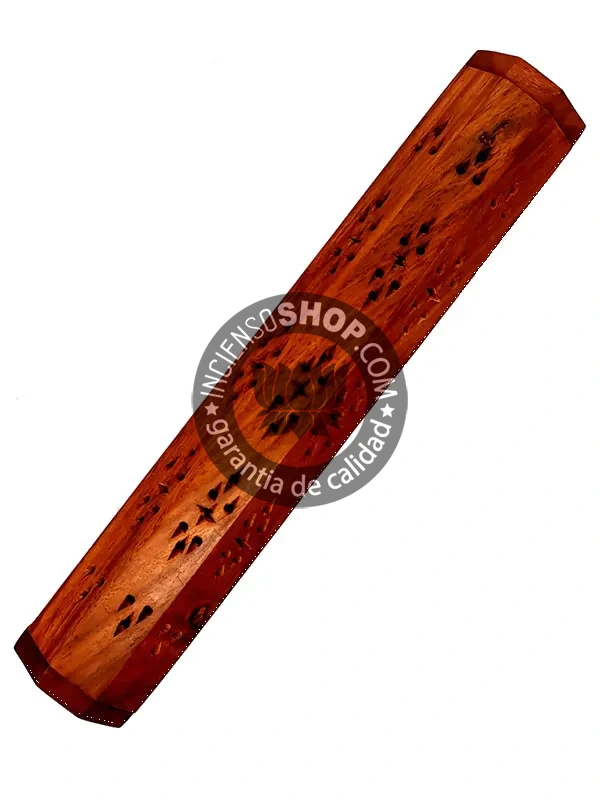 Cofre de madera natural para varillas y conos de incienso en pack de 2 B2B