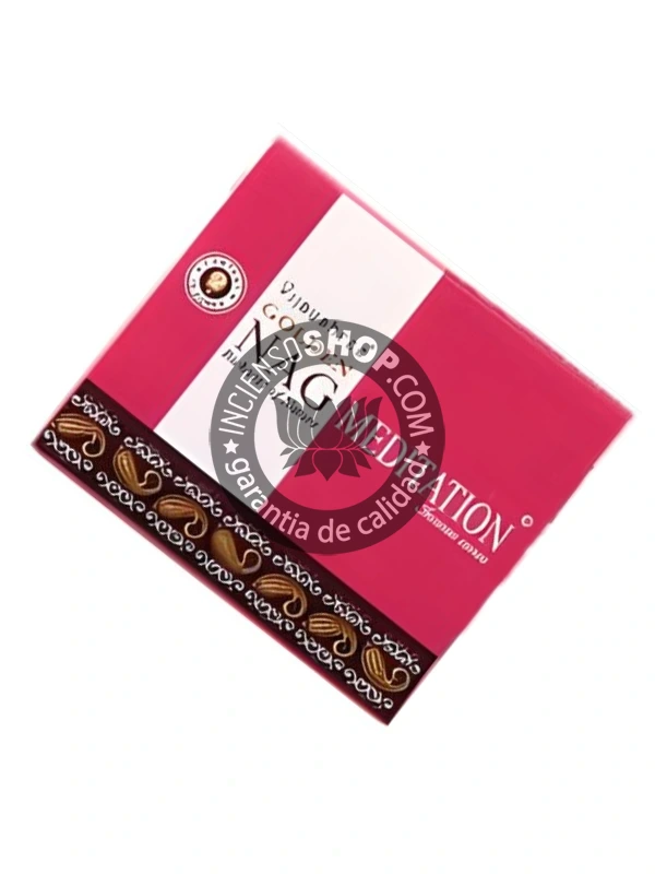 Conos de incienso Piramidal de Meditation tradicionales y organicos de la gama Golden Nag de Vijayshree en caja de 12 uds de 15g