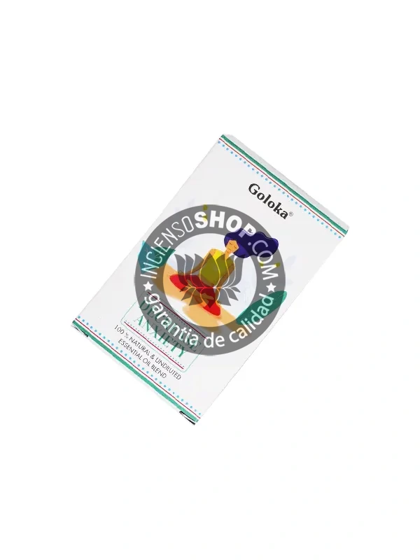 Esencia ayurvédica de Goloka que mitiga la ansiedad 10ml