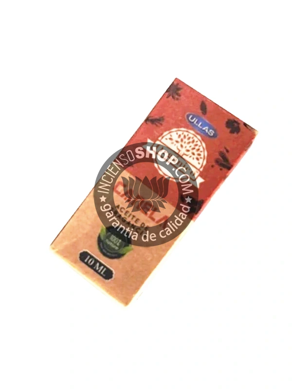 Aceite esencial diluido de canela orgánica de Ullas 10ml
