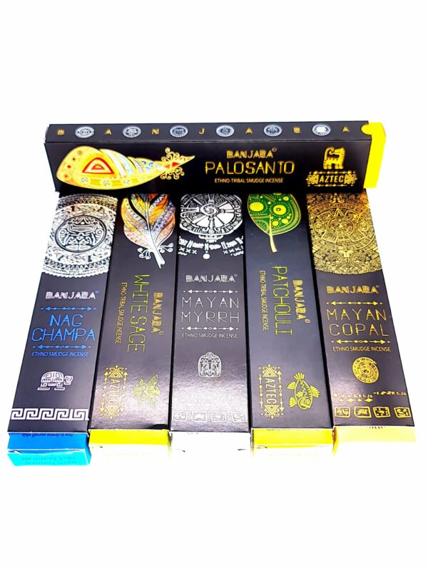 Pack inciensos etnicos agarbatti masala de Banjara