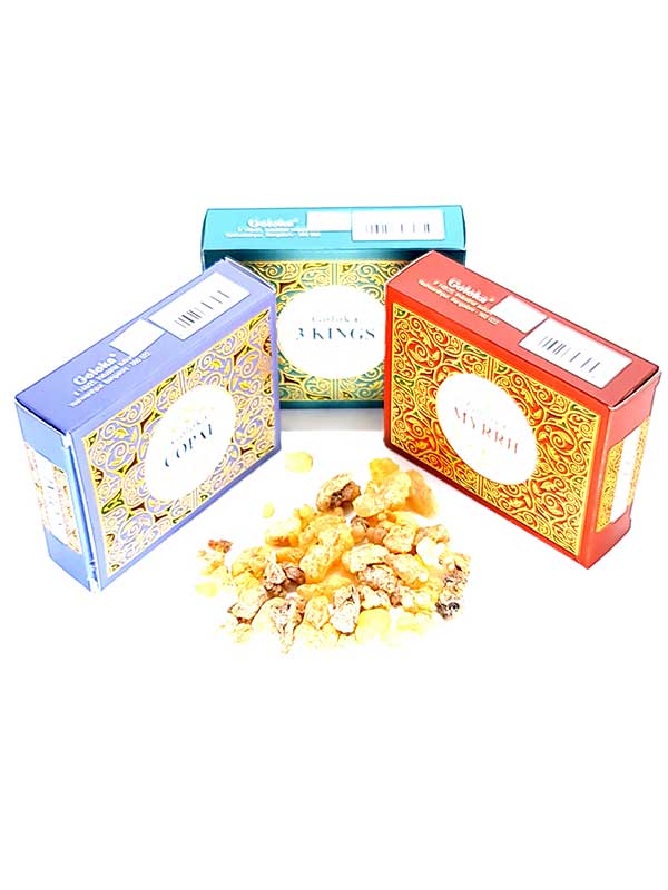 Pack resinas de incienso mas exclusivas de Goloka
