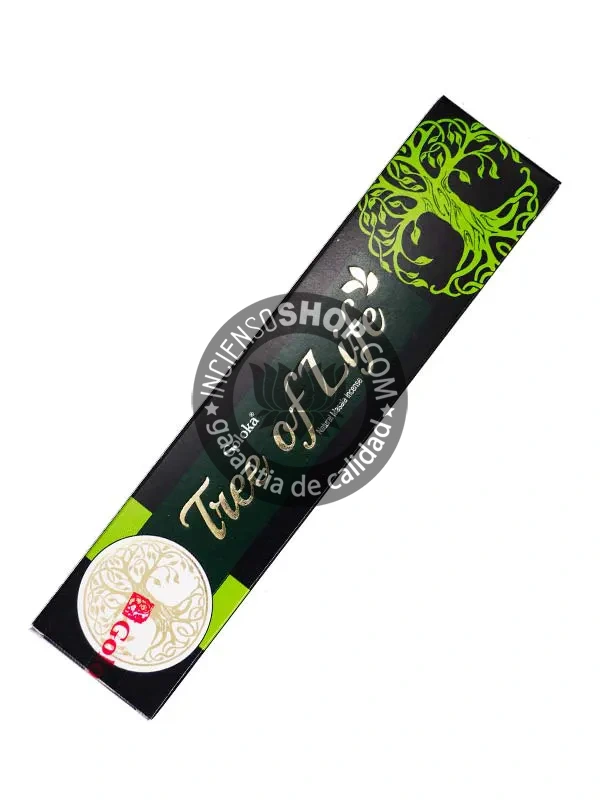 Incienso Arbol de la Vida Black Divine Series de Goloka Agarbatti Masala unidad de 15g