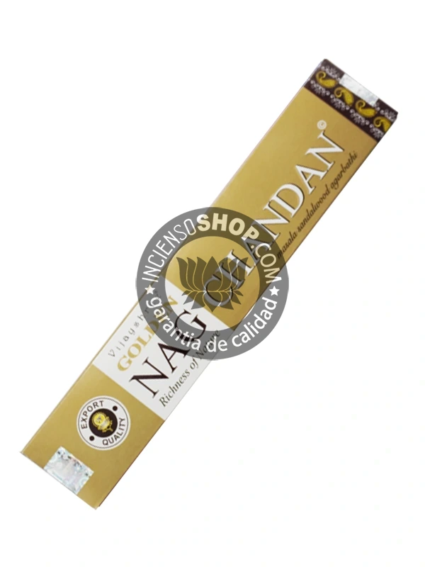 Incienso Golden Nag Chandan de Vijayshree Agarbatti Masala unidad de 15g