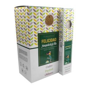 Incienso organico gama blissful blends felicidad de Vijayshree agarbatti masala hecho a mano en caja 12 uds B2B - 1 UD