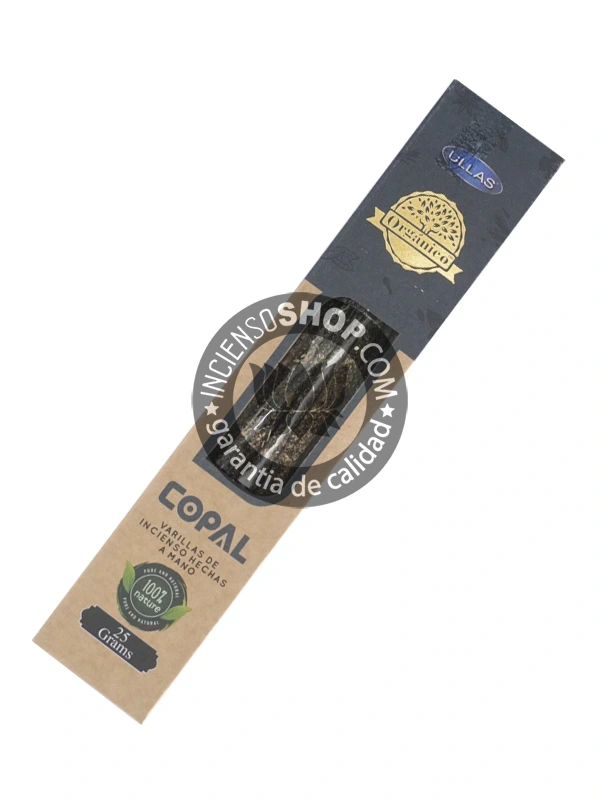 Incienso de copal organico de Ullas agarbatti masala hecho a mano unidad de 25g