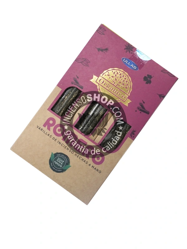 Incienso de romero organico de Ullas agarbatti masala hecho a mano en caja de 12 uds de 25g B2B - 5 UD