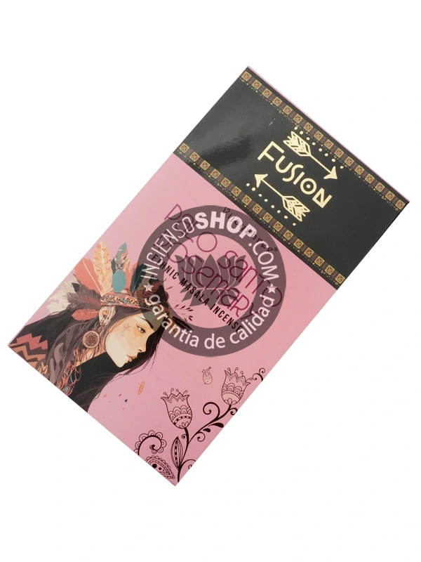 Incienso palo santo romero golden ethnic fusion de Vijayshree agarbati masala unidad en caja de 12 uds de 15g