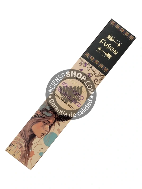Incienso palo santo white sage golden ethnic fusion de Vijayshree agarbati masala unidad 15g