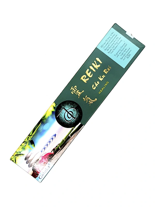Incienso natural reiki cho ku rei de Goloka Agarbatti Masala hecho a mano 15g