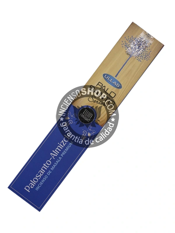 Incienso de palo santo con almizcle organico de Ullas agarbatti masala hecho a mano unidad de 15ga