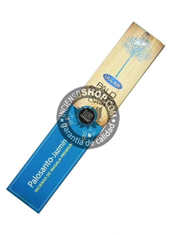 Incienso de palo santo con jazmin organico de Ullas agarbatti masala hecho a mano unidad de 15g