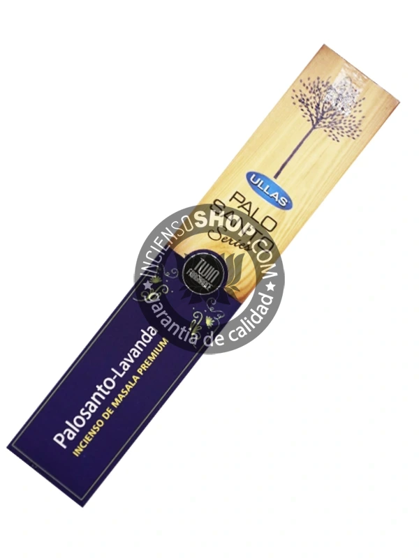 Incienso de palo santo con lavanda organico de Ullas agarbatti masala hecho a mano unidad de 15g