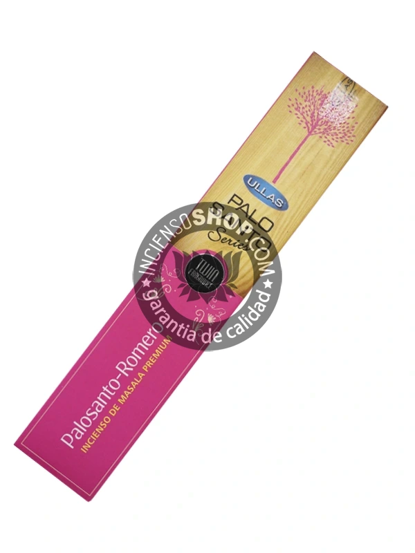 Incienso de palo santo con romero organico de Ullas agarbatti masala hecho a mano unidad de 15g