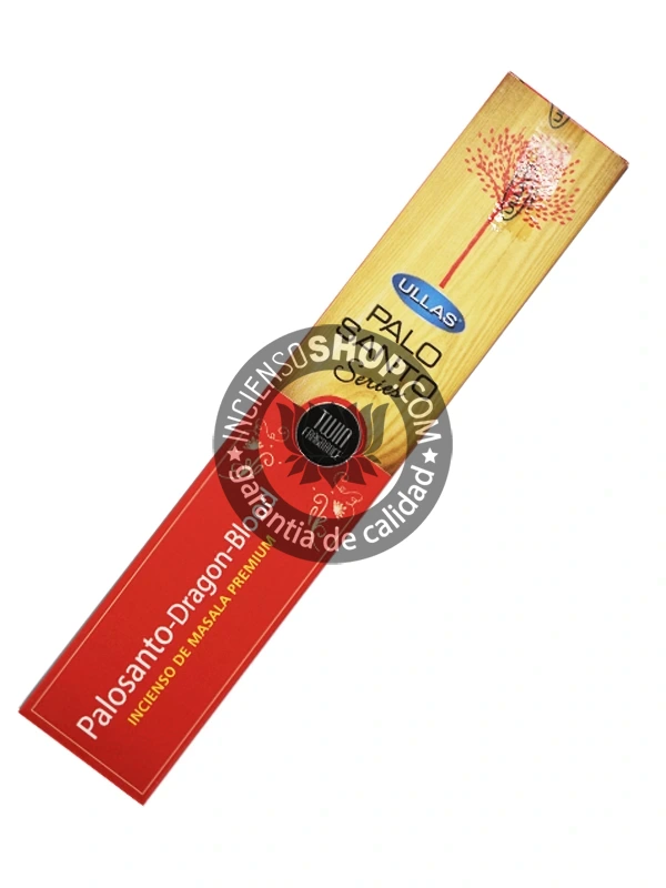 Incienso de palo santo con sangre de dragon organico de Ullas agarbatti masala hecho a mano unidad de 15g